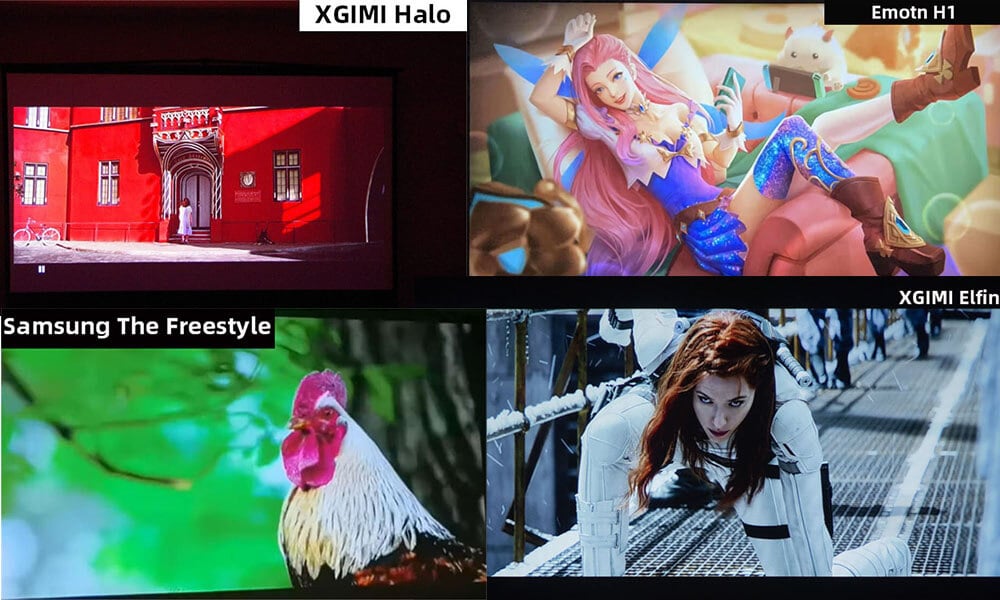 xgimi halo vs elfin vs. samsung the freestyle vs. emotn h1 image .jpg